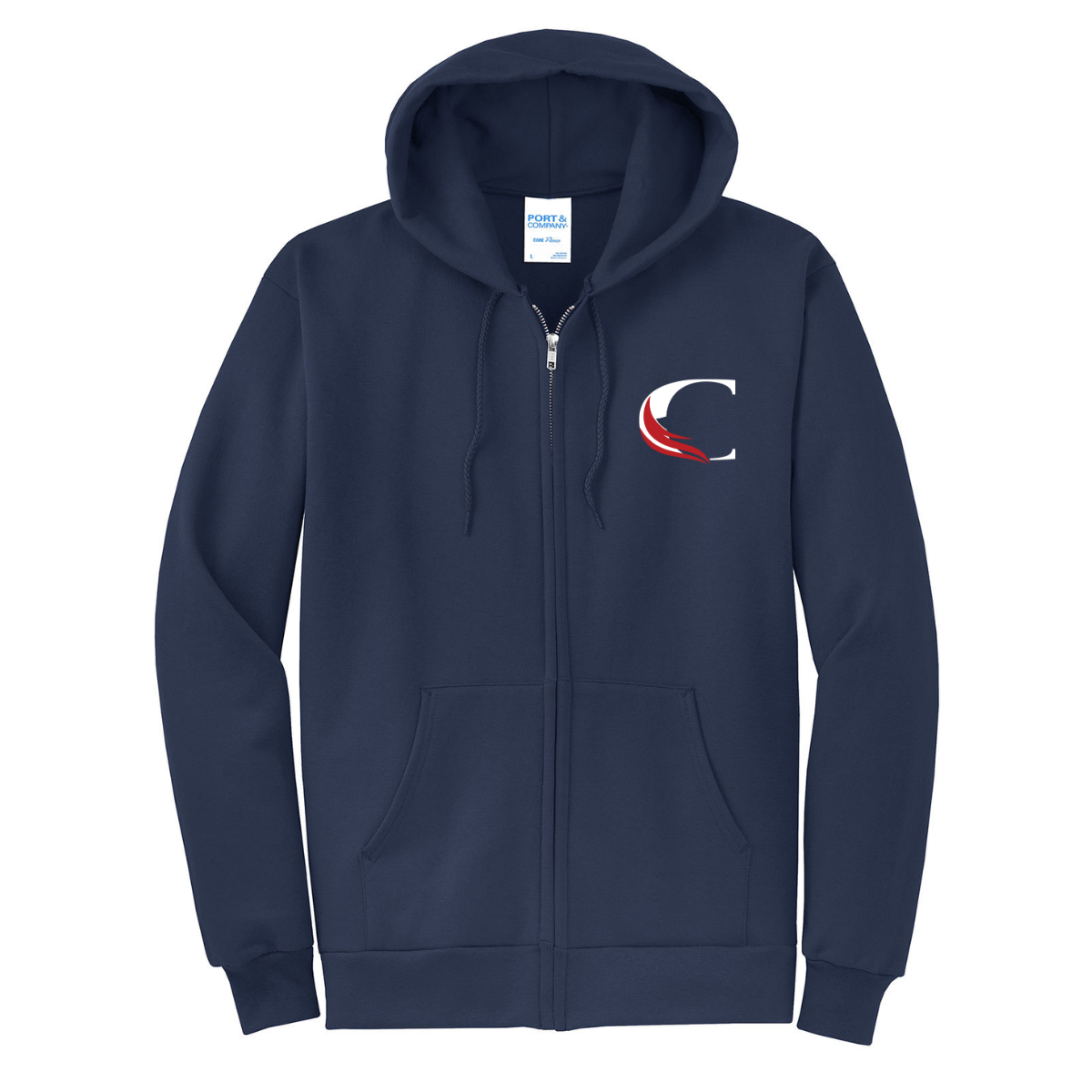 Adult CMS Port & Company Full Zip Hoodie