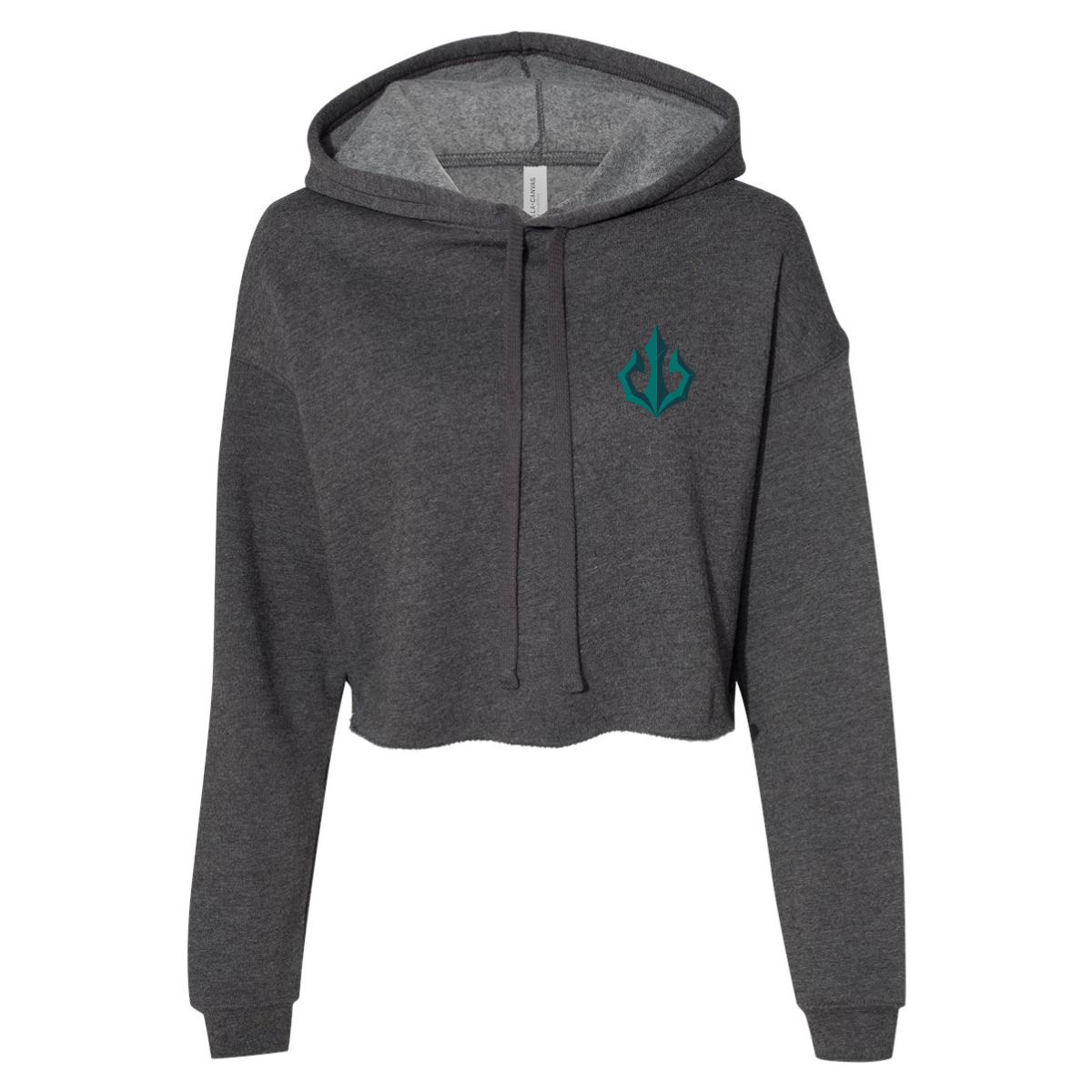 Women's Tacoma Triton Bella + Canvas Cropped Hoodie