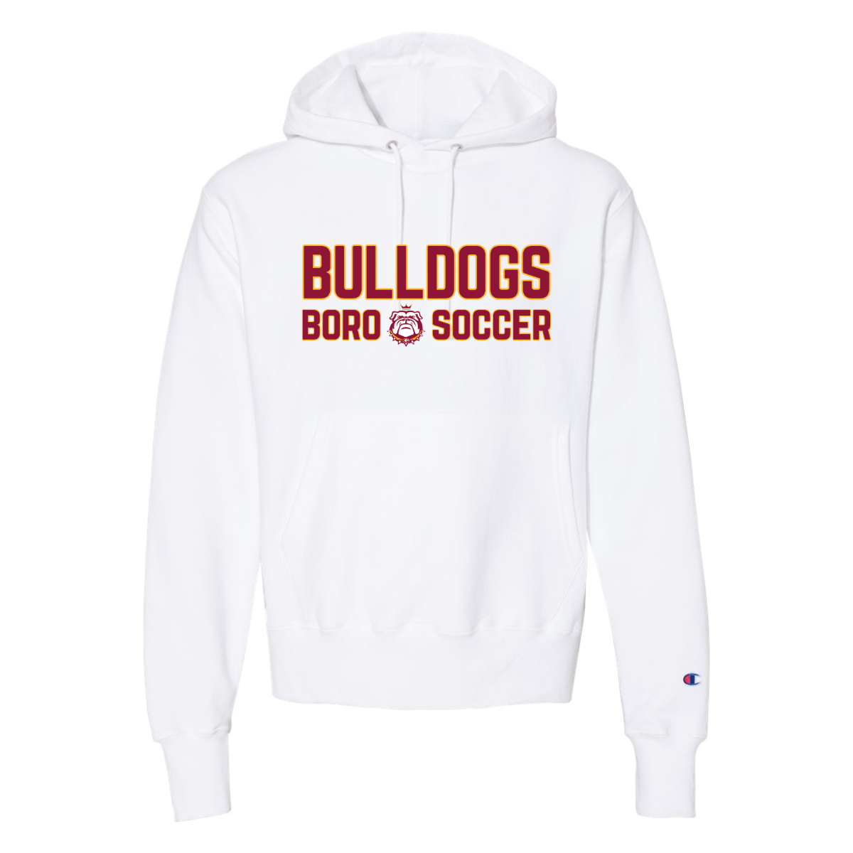 Adult Glassboro Soccer Champion Reverse Weave Hoodie
