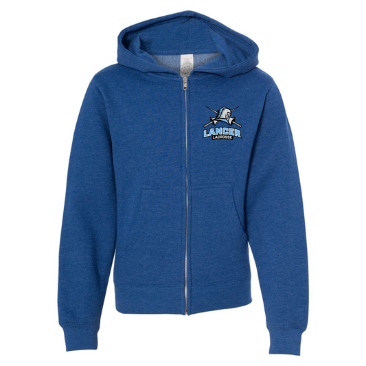 Youth Lancer Lacrosse ITC Midweight Full-Zip Hoodie