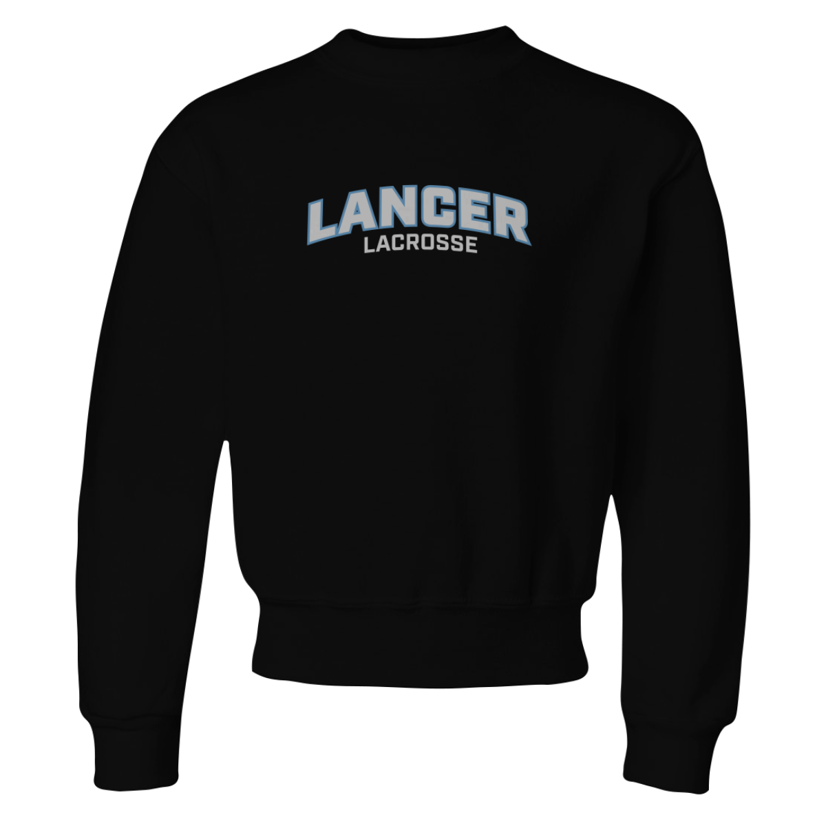 Youth Lancer Lacrosse Jerzees Nublend Crewneck Sweatshirt