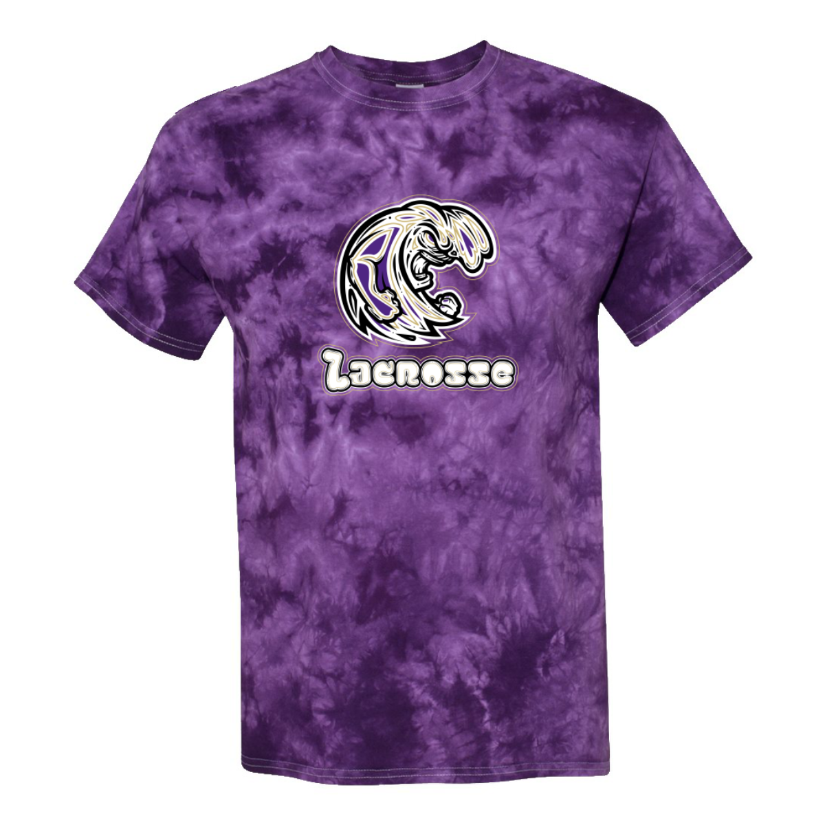 Adult CBHS Lacrosse Dyenomite Crystal Tie-Dyed T-Shirt