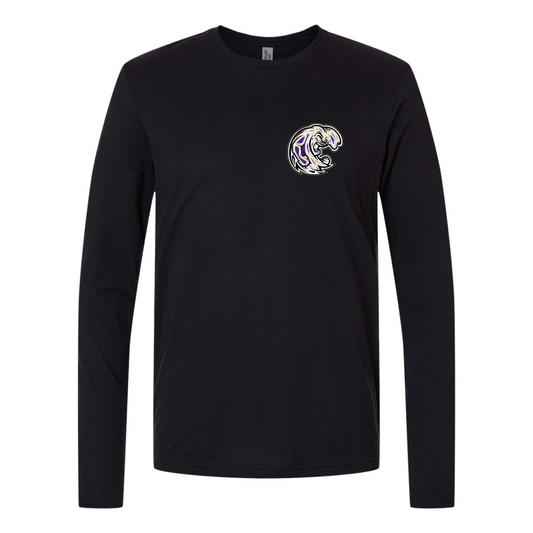 Adult CBHS Lacrosse Next Level Triblend Long Sleeve
