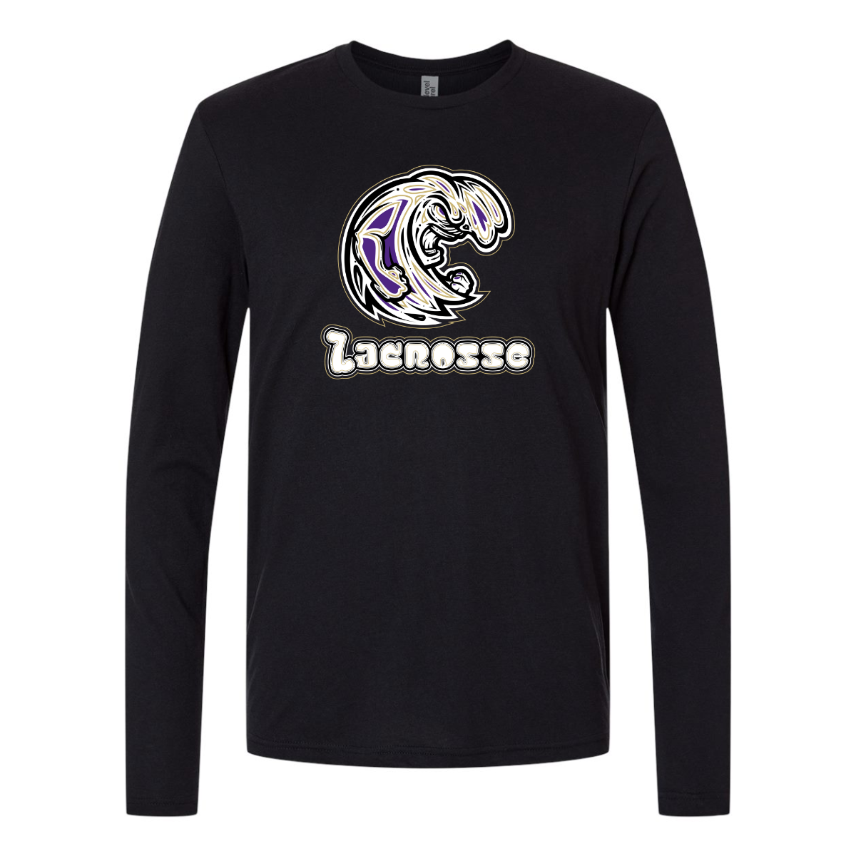 Adult CBHS Lacrosse Next Level Triblend Long Sleeve