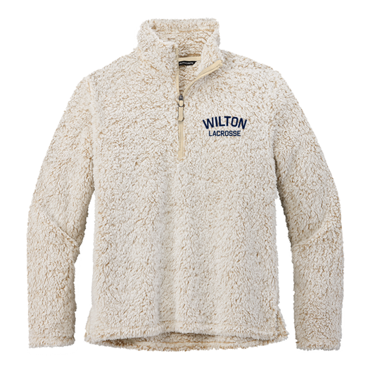 Adult Wilton Lacrosse Port Authority Sherpa 1/4 Zip Fleece