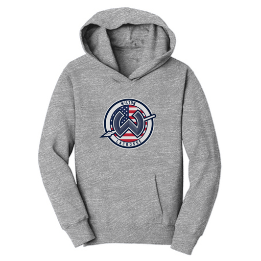 Youth Wilton Lacrosse Port & Company Hoodie