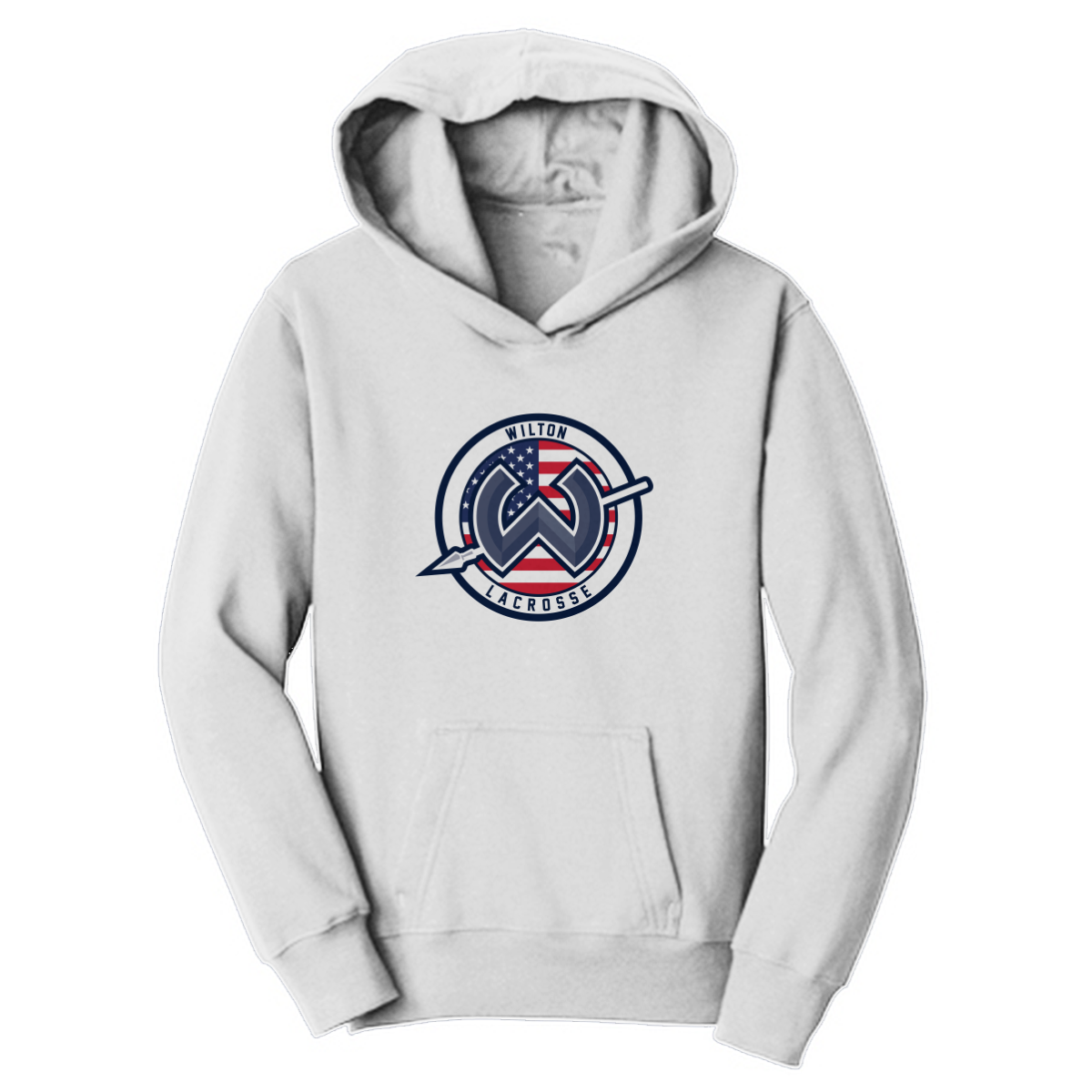 Youth Wilton Lacrosse Port & Company Hoodie