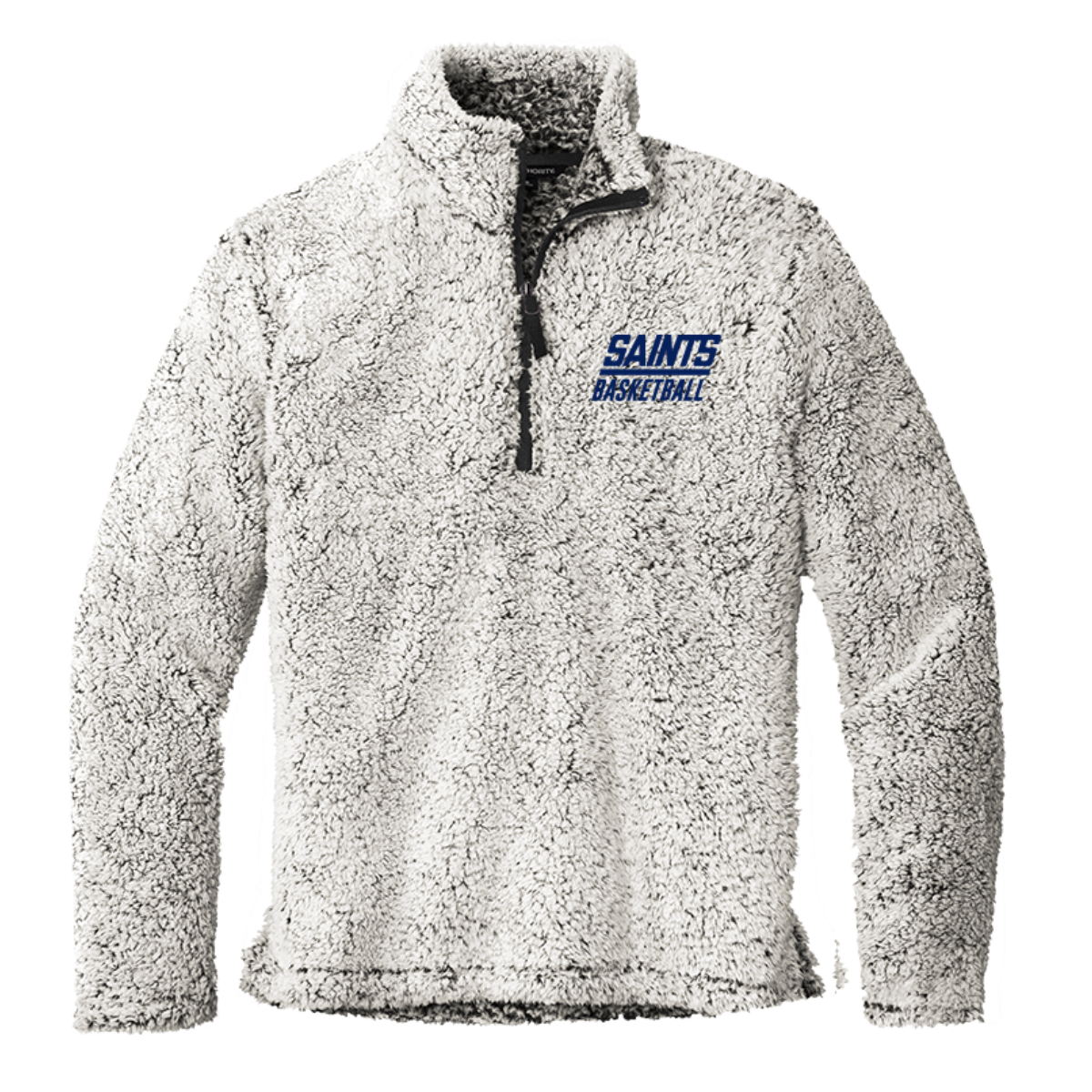 Adult Saints Basketball Port Authority Sherpa 1/4 Zip Fleece