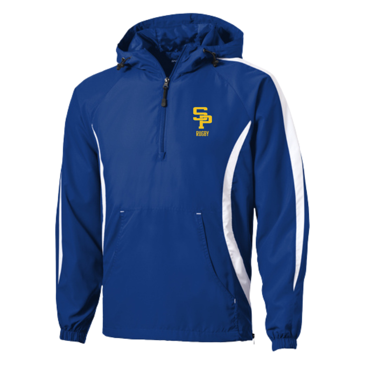 Adult St. Paul's Rugby Sport-Tek Colorblock Raglan Anorak