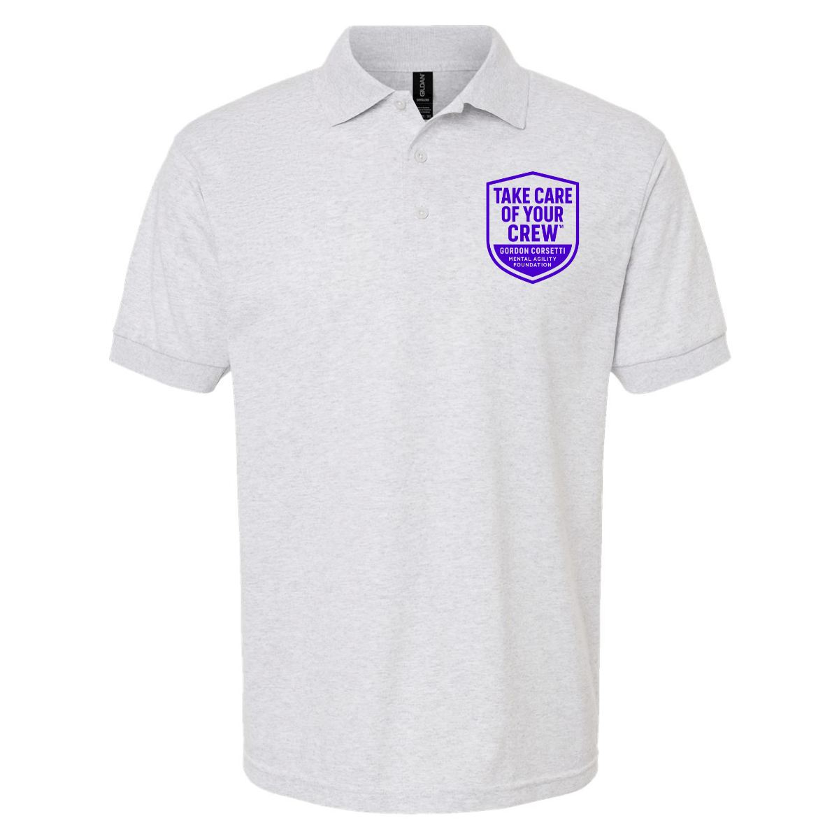 Adult Mental Agility Gildan Dryblend Polo