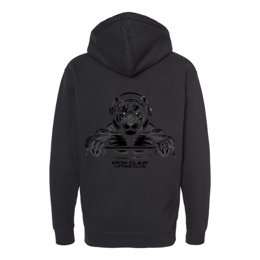 Adult Iron Claw Independent Zip Heavyweight Hoodie