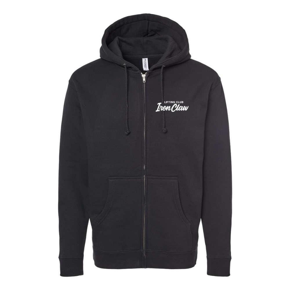 Adult Iron Claw Independent Zip Heavyweight Hoodie