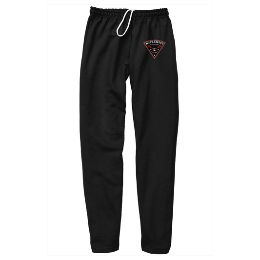 Adult Maplewood Lacrosse Gildan Open-Bottom Relaxed Sweatpants