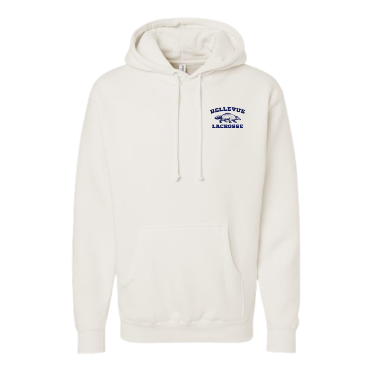 Adult Bellevue Lacrosse Heavyweight Pullover Hoodie