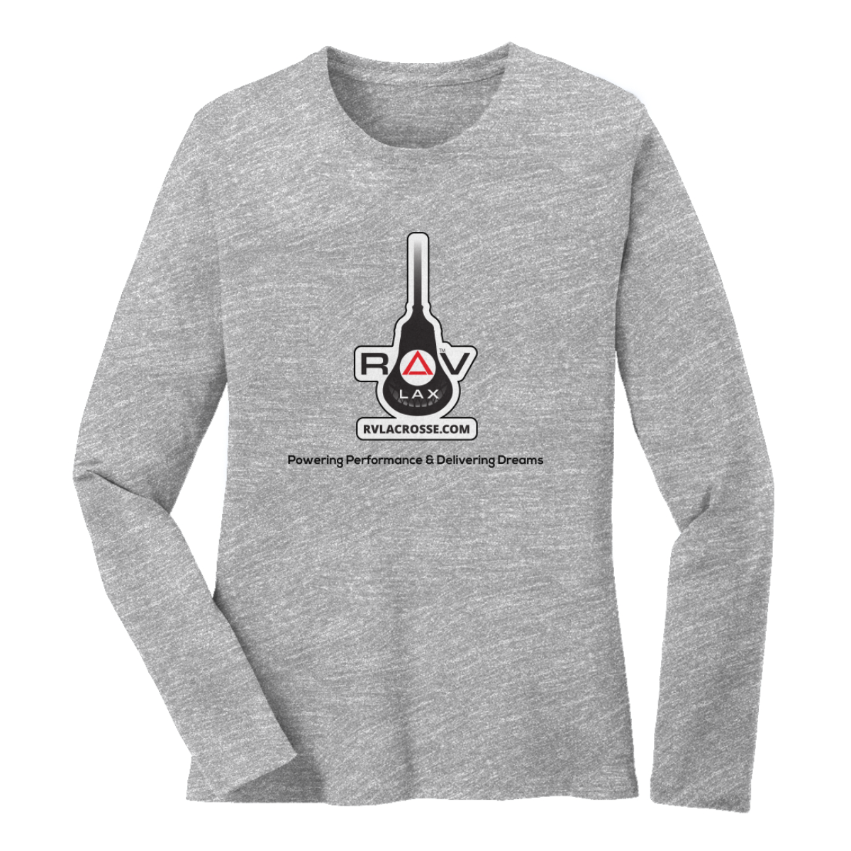 Women's RV Lacrosse Port & Co Cotton Long Sleeve
