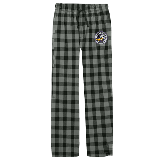 Adult Grey Duck Lacrosse District Flannel Pants