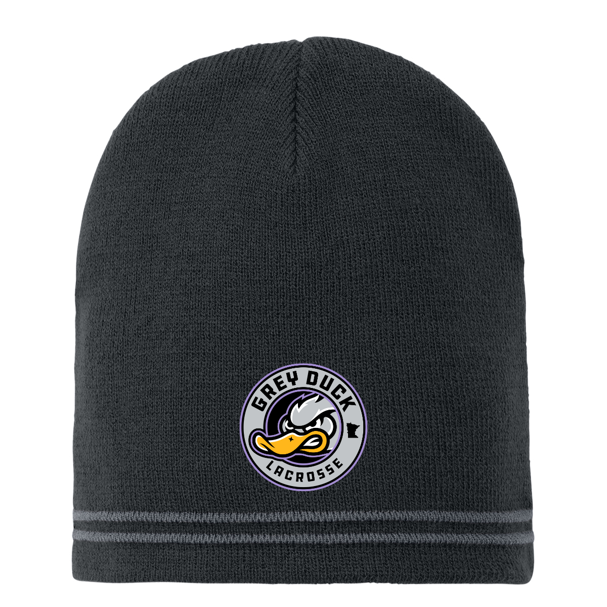 Grey Duck Lacrosse Sport-Tek Spectator Beanie