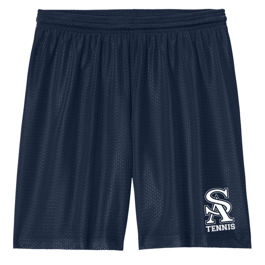 Adult Saints Tennis Sport-Tek Mesh Short