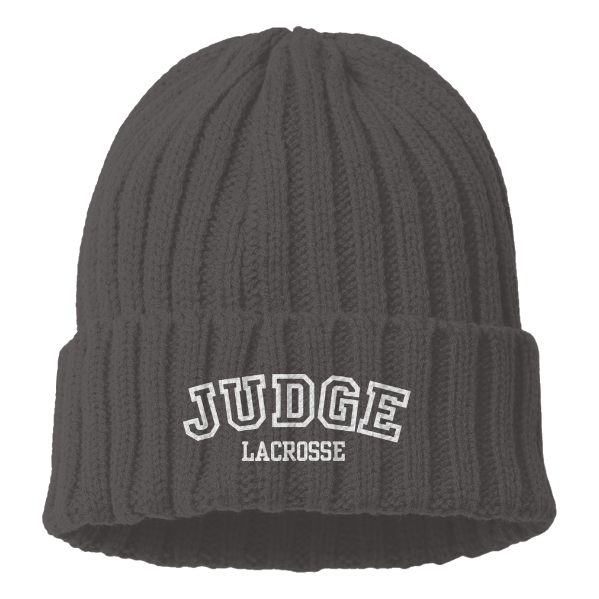 Judge Lax Atlantis Headwear Cable Knit Cuffed Beanie