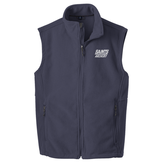 Adult Saints Archery Port Authority Fleece Vest