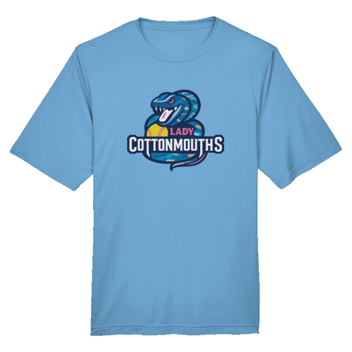 Adult Lady Cottonmouths Team 365 Zone Performance T-Shirt