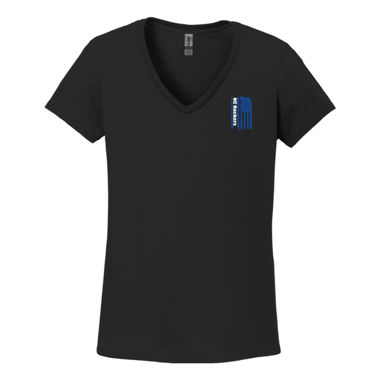 Women's Gildan Heavy Cotton V-Neck T-Shirt
