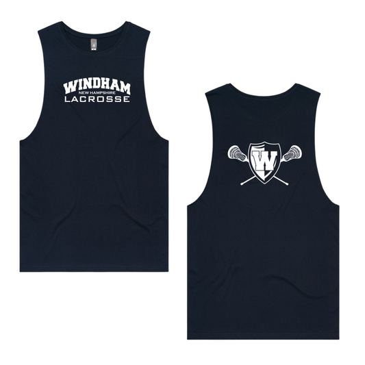 Adult Windham Lacrosse AS Colour Athlete Tank Top