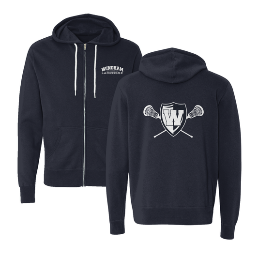 Adult Windham Lacrosse ITC Lightweight Full Zip Hoodie