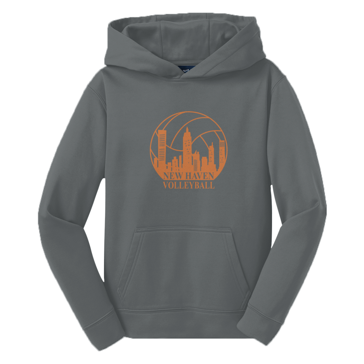 Youth New Haven Volleyball Sport-Tek Performance Hoodie