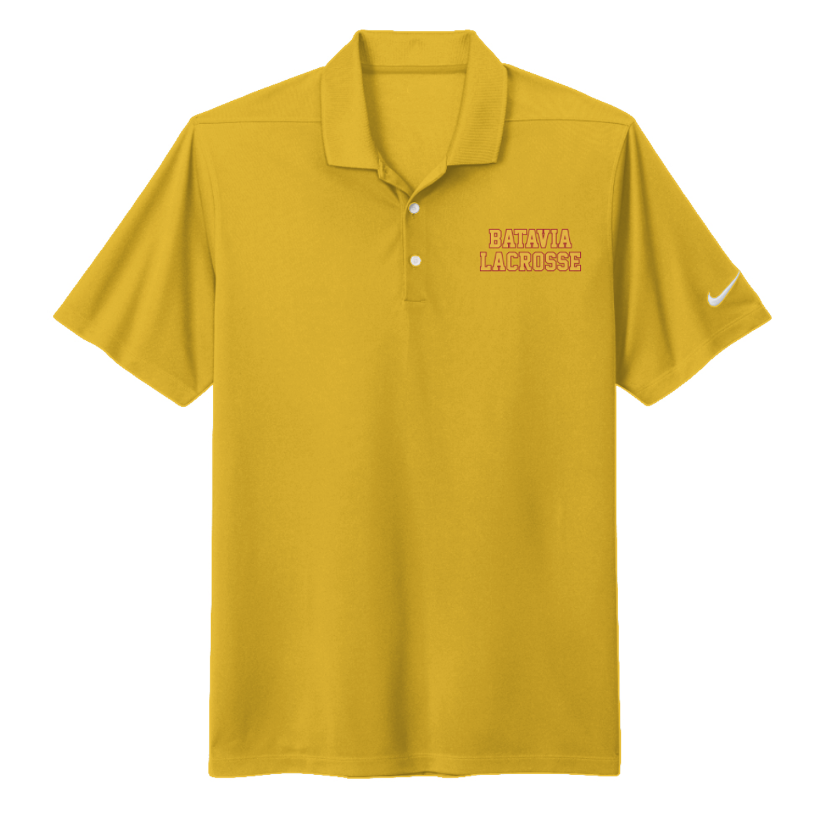 Adult Batavia Lacrosse Nike Dri-FIT Micro Pique 2.0 Polo