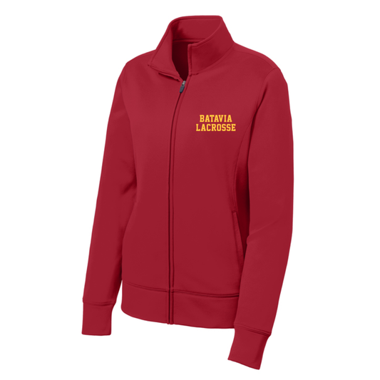 Women's Batavia Lacrosse Sport-Tek Fleece Full-Zip Jacket