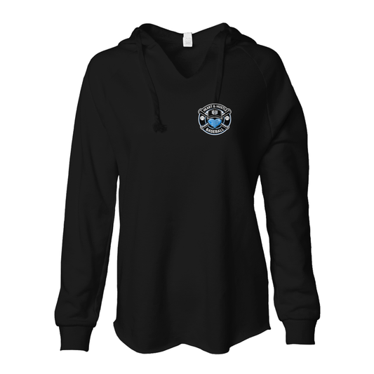 Women's Heart and Hustle Baseball ITC Lightweight Wash Hoodie