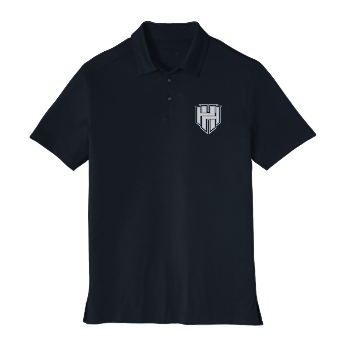 Adult Heart and Hustle Baseball Port Authority Stretch Polo