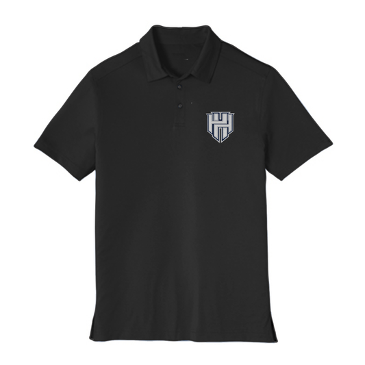 Adult Heart and Hustle Baseball Port Authority Stretch Polo