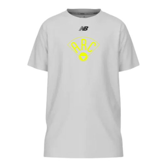 Youth New Balance Activate Tech T Shirt - Highlight Yellow