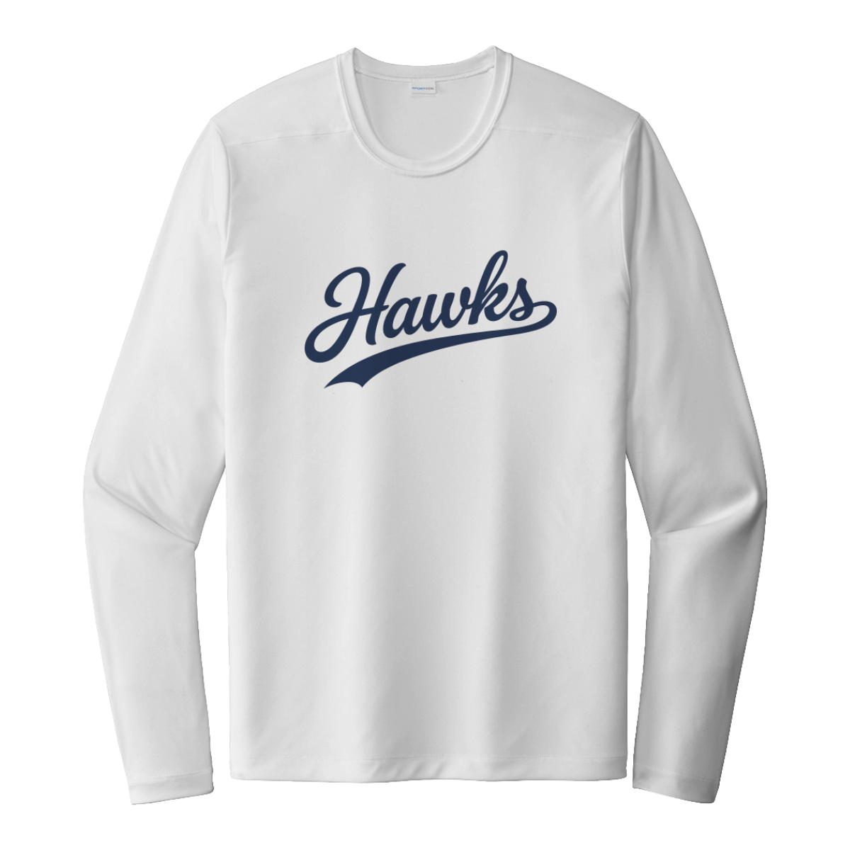 Adult Hopewell Hawks Sport-Tek Posi-UV Pro LS Tee