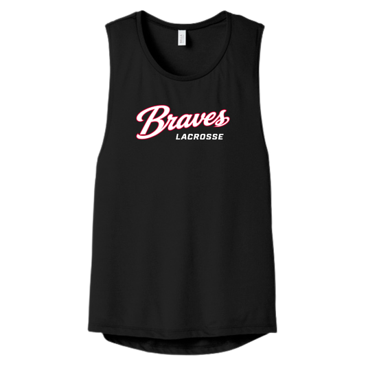 Women's Chopticon Lacrosse Bella + Canvas Flowy Scoop Muscle Tank