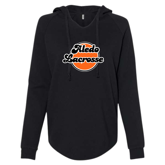 Women's Aledo Lacrosse Lightweight Wash Hooded Sweatshirt