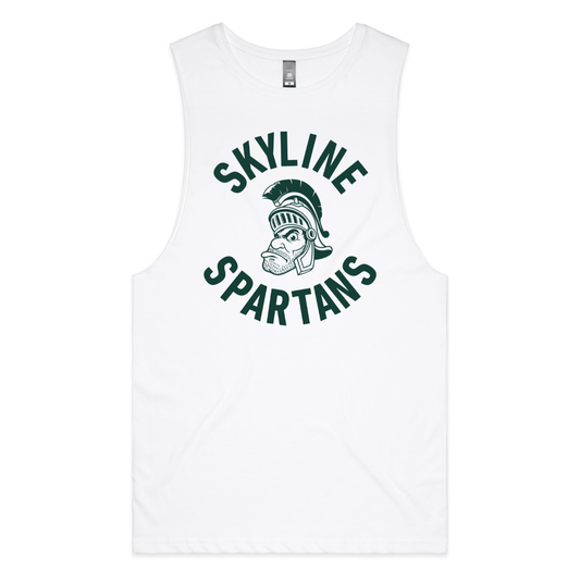 Adult Skyline Spartans Lacrosse AS Colour Barnard Tank