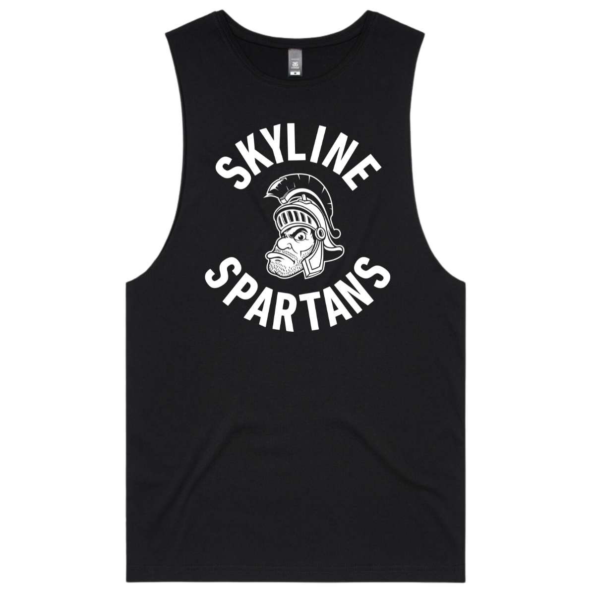 Adult Skyline Spartans Lacrosse AS Colour Barnard Tank