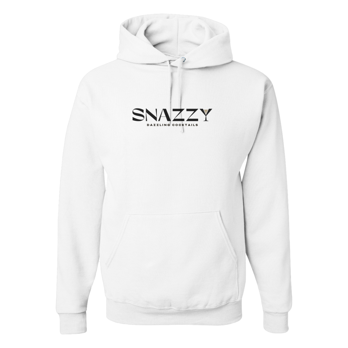 Adult Snazzy Jerzees Blend Hooded Sweatshirt