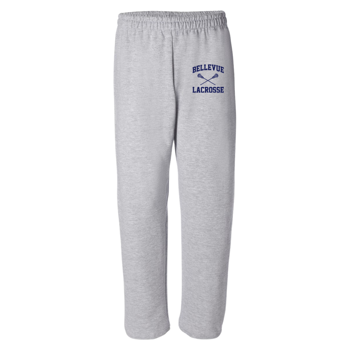 Adult Bellevue Lacrosse Open-Bottom Relaxed Sweatpants