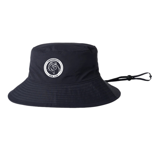 Commonwealth Swim AS Colour Nylon Wide Brim Bucket Hat