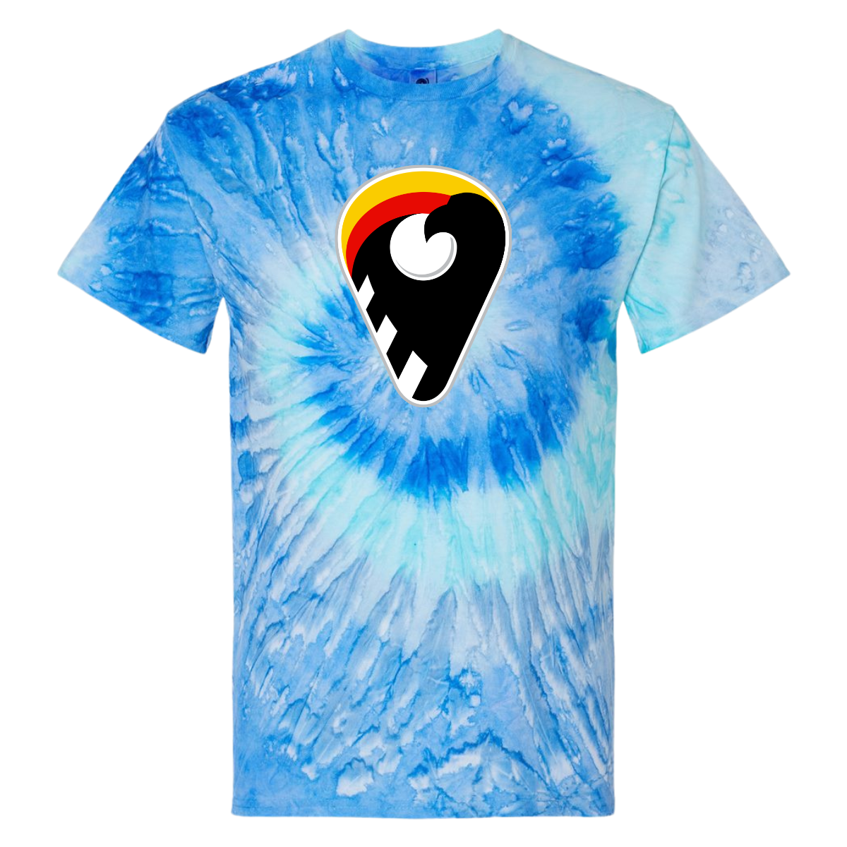Tie Dye Blue Jerry Adult T Shirt