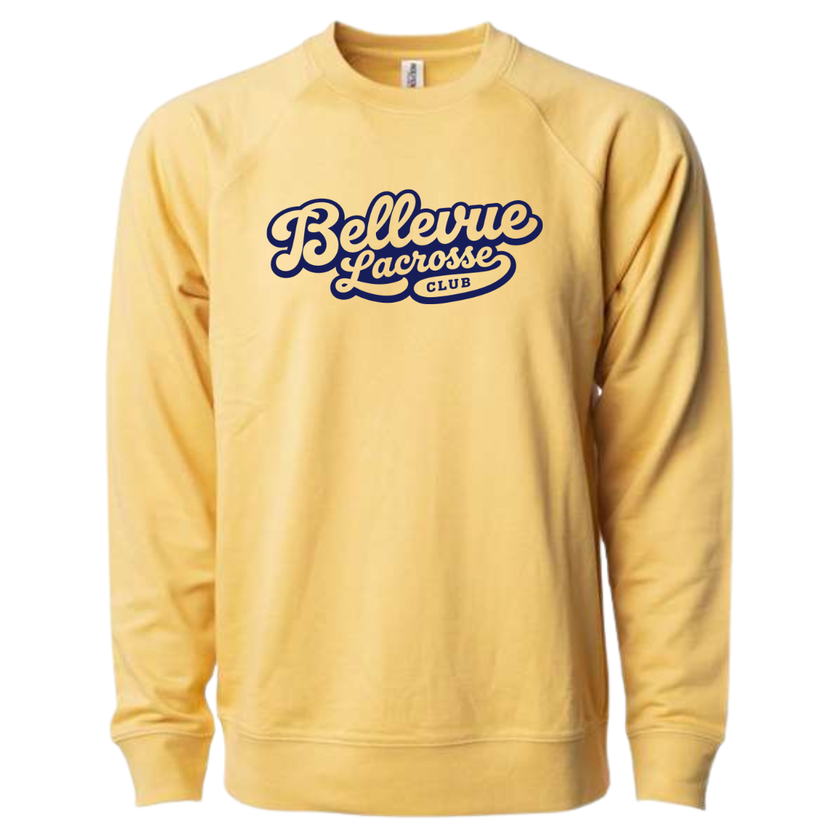 Adult Bellevue Lacrosse ITC Lightweight Terry Crewneck