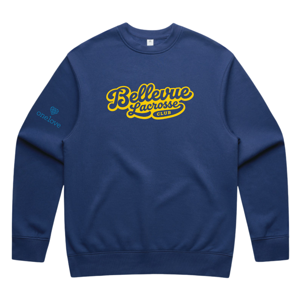 Adult Bellevue Lacrosse AS Colour Relax Crew