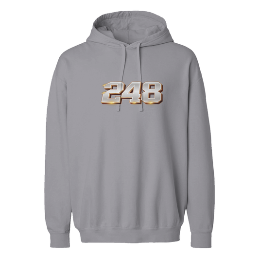 Adult 248 Lacrosse Comfort Colors Lightweight Hoodie