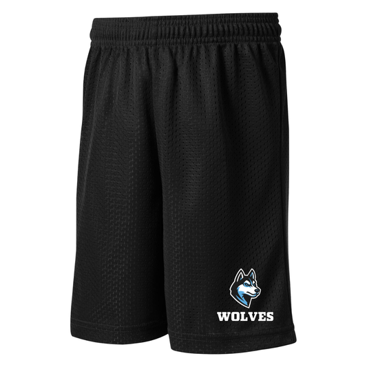 Youth Wolves Sport-Tek Classic Mesh Short