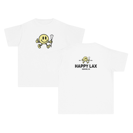 Youth Happy Lax Comfort Colors Garment Dyed T-Shirt