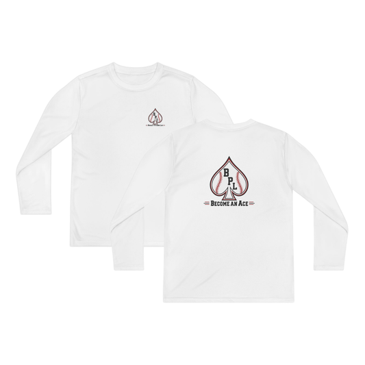 Youth Michael Performance Long Sleeve Shirt